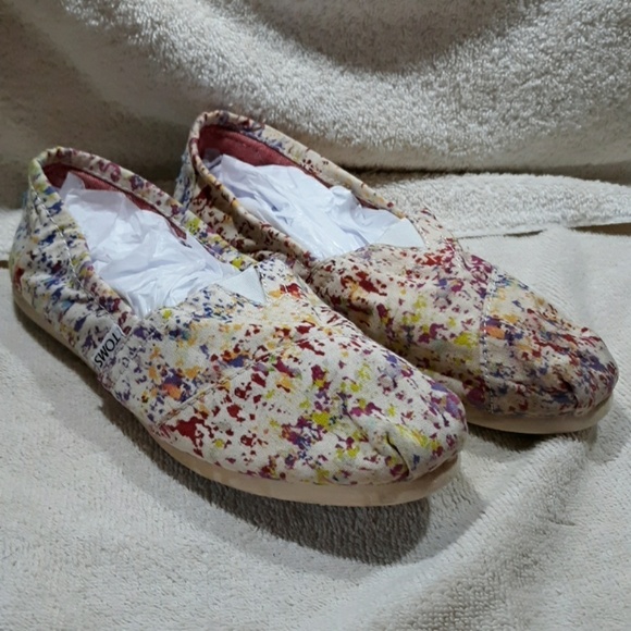 Toms multicolored sz 7 - Picture 1 of 5